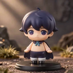 a nendoroid of a quandale dingle, detailed product photo
