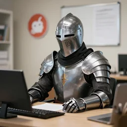 reddit admin as a knight