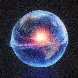hologram of universe, houdini, reshift 3 d, daily render, raytracing