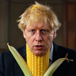 hyperrealistic dslr film still of boris johnson disguised as corn on the cob, stunning 8 k octane comprehensive 3 d render, inspired by istvan sandorfi & greg rutkowski & unreal engine, perfect symmetry, dim volumetric cinematic lighting, extremely hyper - detailed, incredibly real lifelike attributes & flesh texture, intricate, masterpiece, artstation, stunning