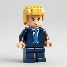 a lego build of trump, render, trending on art station, cgsociety, lego