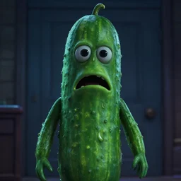 scary images of larry the cucumber
