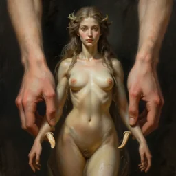 goddess of nature, accurate anatomy, only two hands, highly detailed, digital painting, artstation, concept art, smooth, sharp focus, illustration, Unreal Engine 5, 8K, art by Frank Frazetta