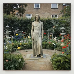 a photo of god in the garden of eden by berne becher and hilla becher