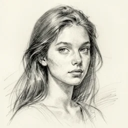a sketch drawing, the most beautiful picture that can be drawed, trending on artstation