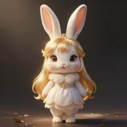 original chibi bunny girl frazetta, kelly, bisley
