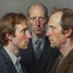 oil painted scene of dmt entity encounter, charles abel corwin, frank lloyd wright, highly detailed, hyper realism, sharp focus, detailed faces