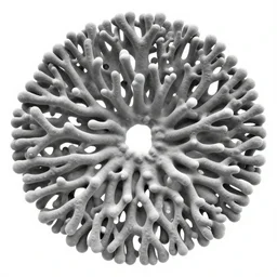 reaction diffusion coral pattern