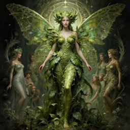 full body fairy goddess!! plant metamorphosis, perfect face!!, fantasy, intricate, elegant, dramatic lighting, emotionally evoking symbolic metaphor, highly detailed, photorealistic, artstation, concept art, smooth, sharp focus, art by john collier and albert aublet and krenz cushart and artgerm, tomasz alen kopera, peter mohrbacher, artem demura and alphonse mucha
