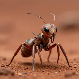 the mars ant alien, high res, highly detailed, photographed, 5 0 mm