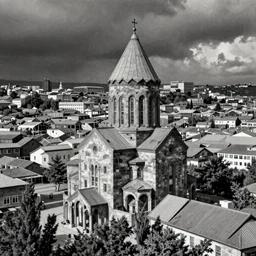 citiy of armenia quindio, drawed by kentaro miura