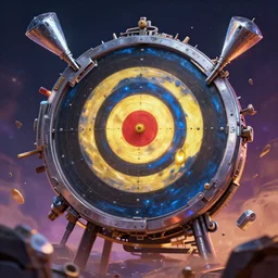 epic professional digital art of 🎯 🛥️ 💣 , best on artstation, cgsociety, wlop, cosmic, epic, stunning, gorgeous, much detail, much wow, masterpiece