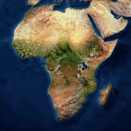 a extremely ultra highly detailed majestic hi - res beautiful immaculate award winning painting stunning masterpiece of the ultra highly detailed continent of africa, zoom out, 8 k, high textures, ultra hyper sharp, insanely detailed and intricate, super detailed, 8 k hdr ultra high quality