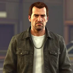 highly detailed portrait of rugged private detective in gta v, stephen bliss, unreal engine, fantasy art by greg rutkowski, loish, rhads, ferdinand knab, makoto shinkai and lois van baarle, artgerm, pixar, ilya kuvshinov, rossdraws, tom bagshaw, global illumination, radiant light, detailed and intricate environment