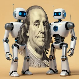 perfect hybrid between ben franklin and robot