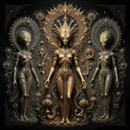 ancient fractal alien deities