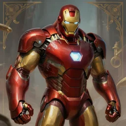 “ lanky kong with iron man armor, d & d, fantasy, intricate, cinematic lighting, highly detailed, digital painting, artstation, concept art, smooth, sharp focus, illustration, art by artgerm and greg rutkowski and alphonse mucha ”