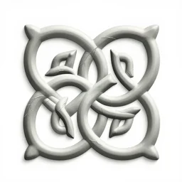 a network of thick vines intertwined in the shape of a Celtic knot, central composition, in the style of Peter gric and Hannah yata 8k