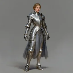 beautiful female dorothy gale, rebecca romijn as dorothy, full body character concept, full steel armor, super powers, fantasy, intricate, elegant, highly detailed, digital painting, artstation, concept art, shining, sharp focus, illustration, art by stanley lau