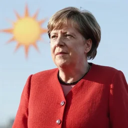 Angela merkel praising the sun in Dark Souls 3