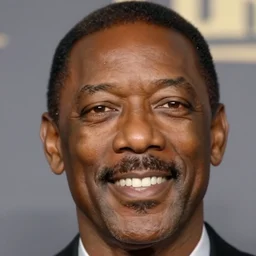 a blurry image of bill cosby's face