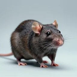 First human rat hybrid, circa 1986, photography
