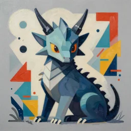 Dragon Satyr picture by Goro Fujita , asymmetrical, Organic Painting , Matte Painting,  geometric shapes, easy edges, graffiti, street art:2 by Goro Fujita Teng:4