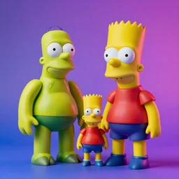 cronenberg flesh monster bart simpson by wayne barlow and zdzisław beksinski and donato giancola, action figure, sofubi, studio lighting, colored gels, colored background, xf iq 4, 1 5 0 mp, 5 0 mm, f 1. 4, iso 2 0 0, 1 / 1 6