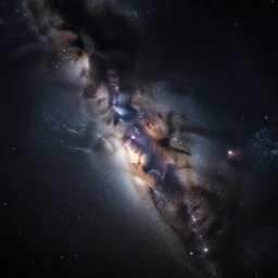 etailed starfield and nebula