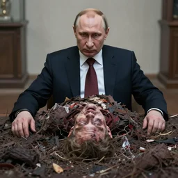 the rotting corpse of vladimir putin