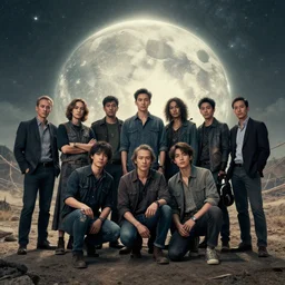 group photo at the end of the world