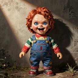little mr screaming chucky doll by maurice sendak