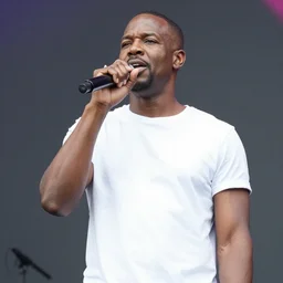 photo still of reginald veljohnson on stage at vans warped tour!!!!!!!! at age 3 3 years old 3 3 years of age!!!!!!!! slappin bass guitar, 8 k, 8 5 mm f 1. 8, studio lighting, rim light, right side key light