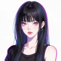 glitch art in the style of nryae