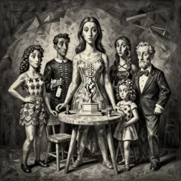 addams family by picasso