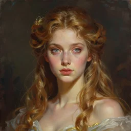 alien princess, digital painting, artstation, sharp focus, realistic photo by artgerm and greg rutkowski and alphonse mucha