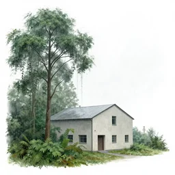 a building in a rainforest by hans bellmer