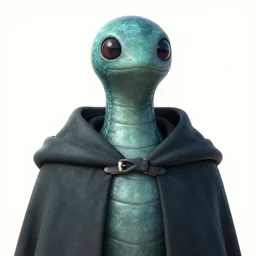 portrait of the cavansite worm sentinel wearing Trinn's cape by artgerm and Craig Mullins, James Jean, Andrey Ryabovichev, Mark Simonetti and Peter Morbacher 16k