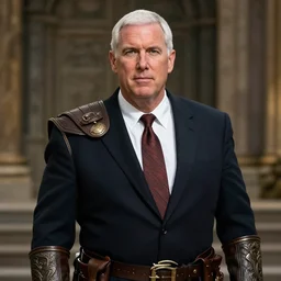 mike pence as an oblivion npc
