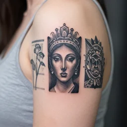 3 d tattoo stencil