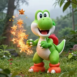 national geographic wildlife photo of real life yoshi yoshi in real life in the wild, 8 k, 8 5 mm f 5. 6