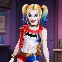 harley quinn in the 1 9 6 6 batman tv show
