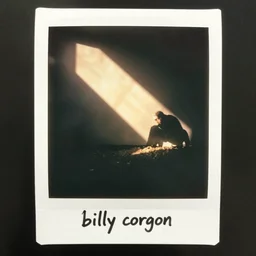 billy corgan, polaroid photograph