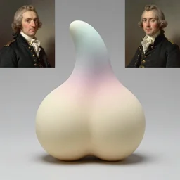 one balanced asymmetrical biomorphic form with ombre light pastel colors, by clyde forsythe and thomas moran and jmw turner, professional fruit photography
