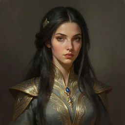 portrait of katara, defined upper body, fantasy, intricate, elegant, highly detailed, digital painting, artstation, concept art, matte, sharp focus, illustration, art by aenaluck and roberto ferri and greg rutkowski, epic fantasy, digital painting