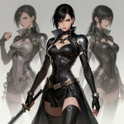 bayonetta, highly detailed, artgerm, cushart krenz, zeronis, trending on artstation, soft light, sharp edges, illustration, character design, concept art