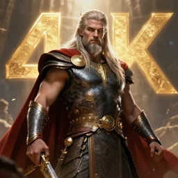 The asgardian one-eyed god Odin, 4k, artstation, cgsociety, award-winning, masterpiece, stunning, beautiful, glorious, powerful, fantasy art