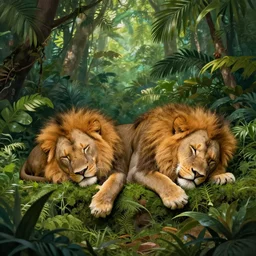in the jungle, the might jungle, a lion sleeps tonight