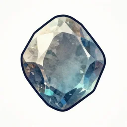 gemstone stylized texture natural game icon fanart digital illustration HDR