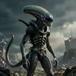 movie poster of alien war